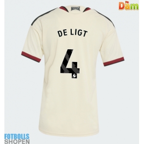 Billiga Manchester United Matthijs de Ligt #4 Tredjeställ Dam 2026-27 Kortärmad